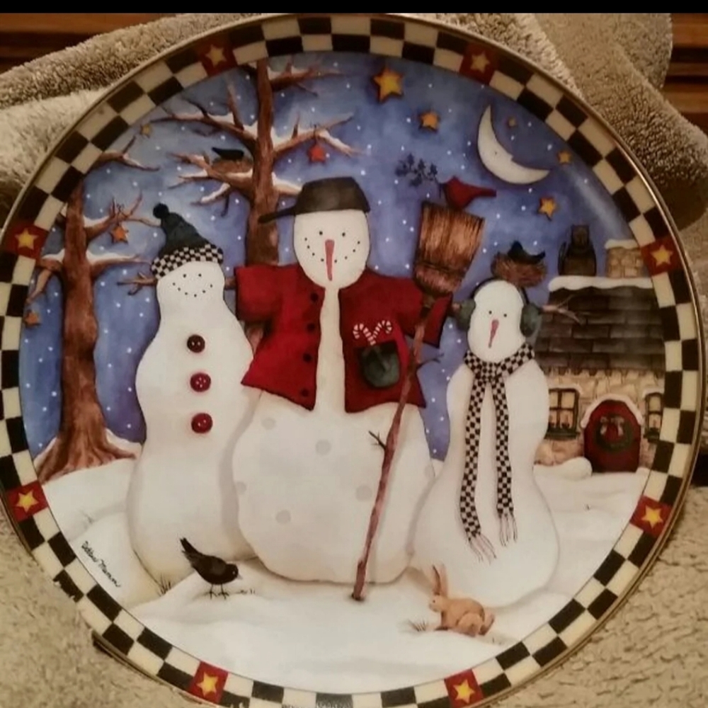 FRANKLIN MINT PORCELAIN PLATE-L@@K